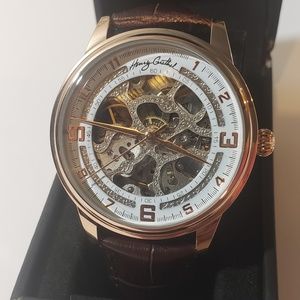 Mens watch by Henry Grethel rose gold
